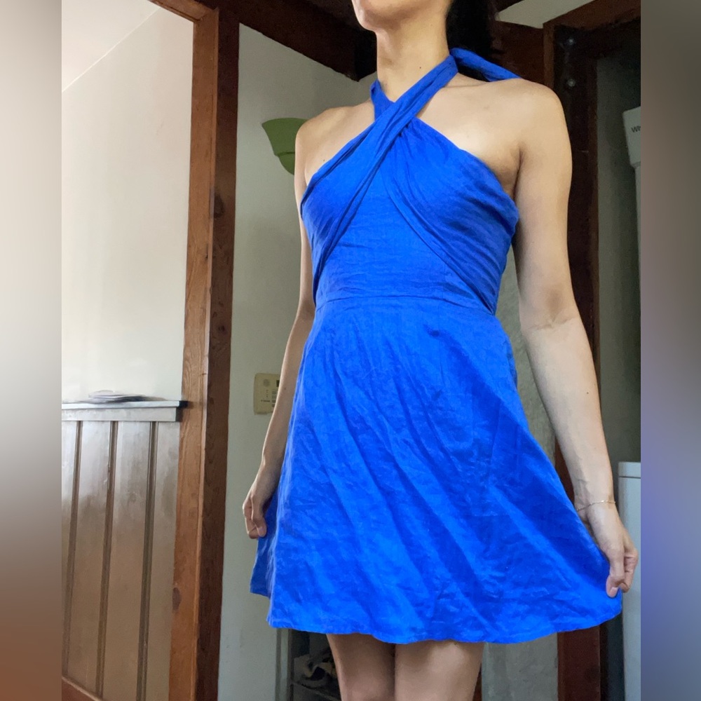 LSPACE Linen Under the Sun Dress